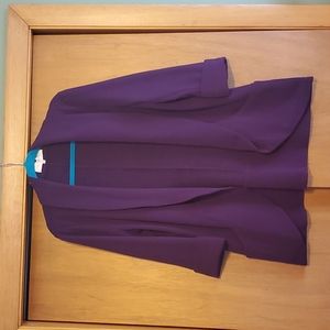 French Mauve Tunic Blazer